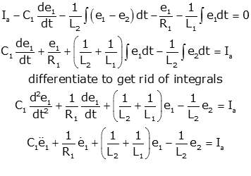 Coupled Differential Equations